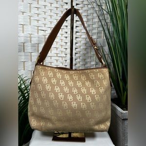 Dooney & Bourke Monogram Canvas Handbag